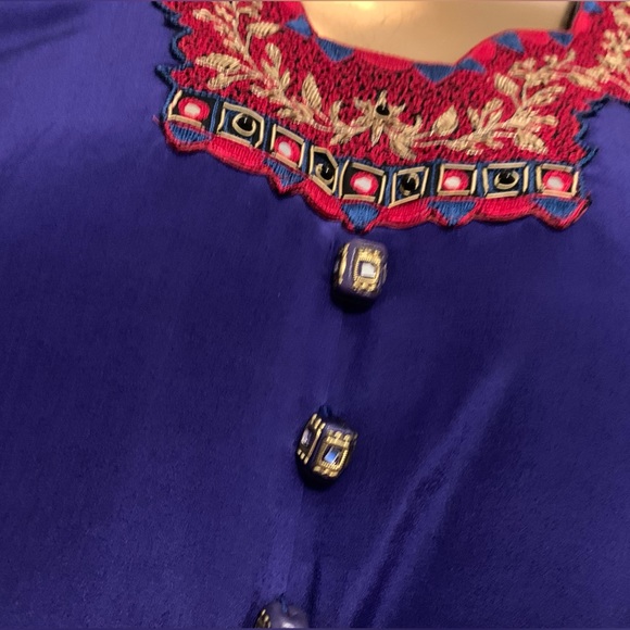 100% silk Ombré 5 pc outfit one size - Picture 3 of 14